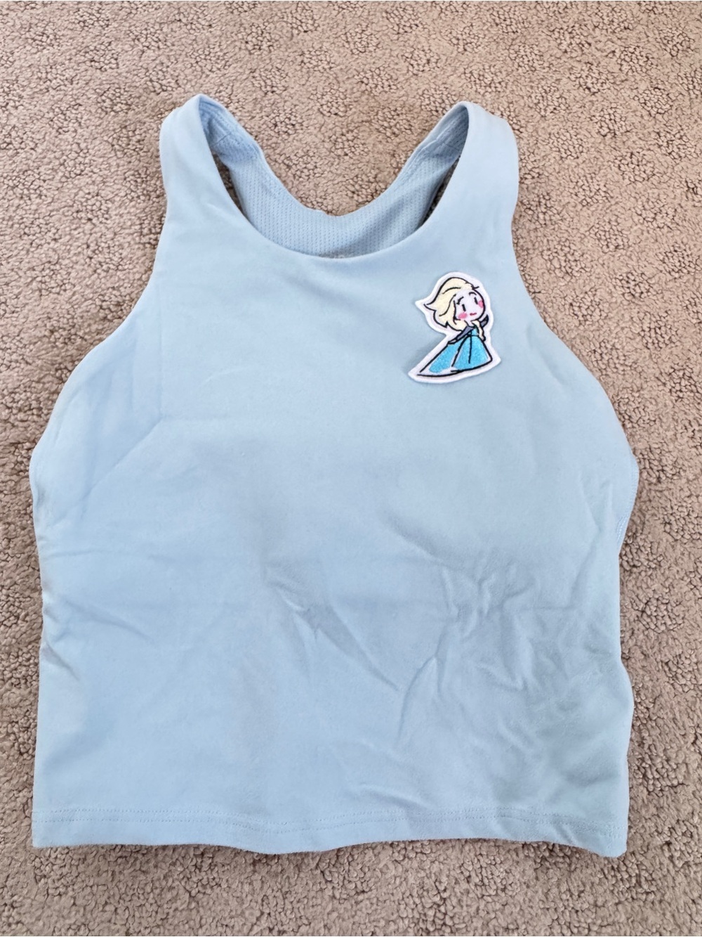 Athleta girls x frozen workout top